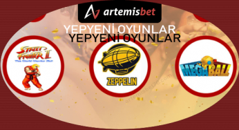 Artemisbet Yeni Casino Oyunları