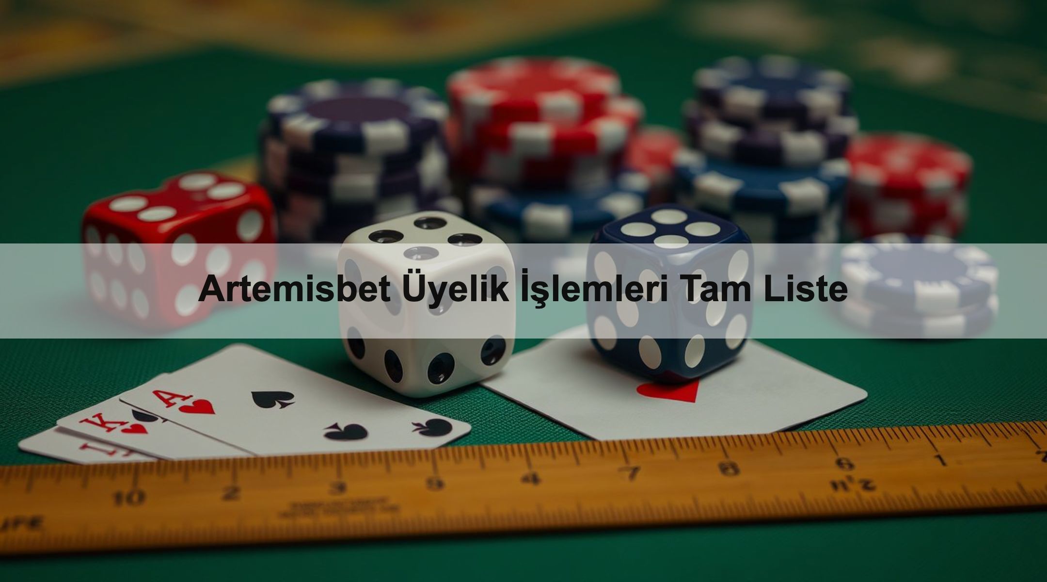 Artemisbet Üyelik İşlemleri Tam Liste